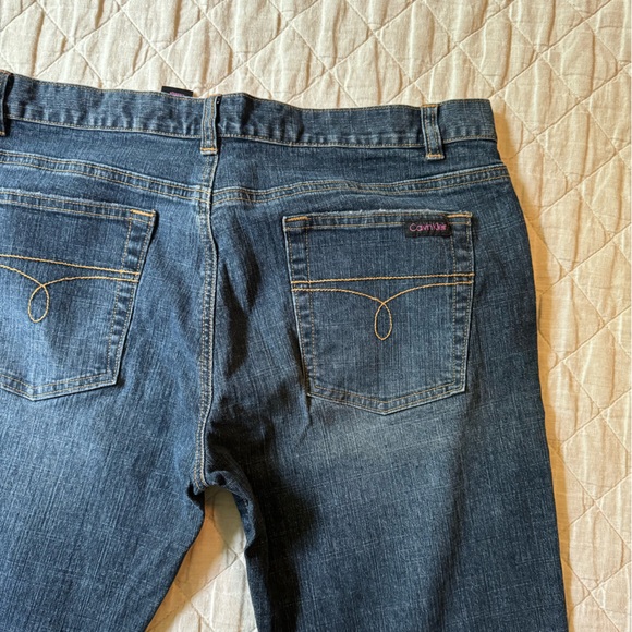 Calvin Klein Mid Rise Vintage Flares size 15 90’s Vintage! - Picture 11 of 11